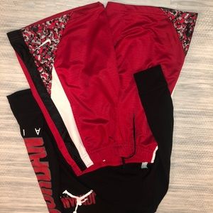 Boys Jordan long sleeve and shorts